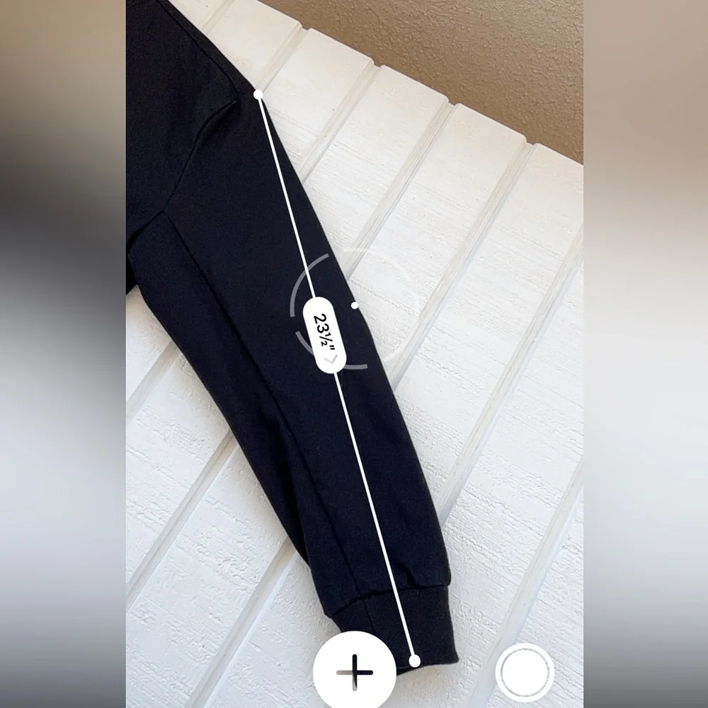 ASOS Brand‎ Unisex Bomber Jacket Black Lined Size XS